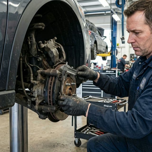 Naprawa układu hamulcowego