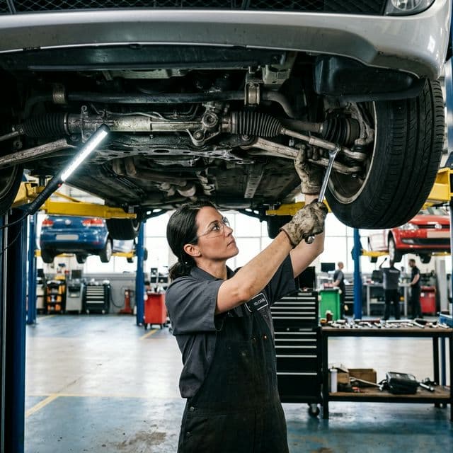 Naprawa układu kierowniczego